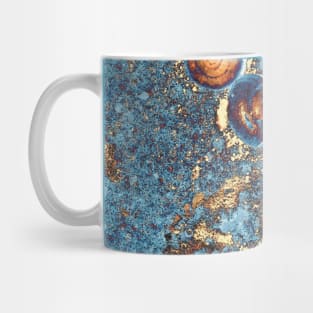 Snail Shells- Turquoise Mug